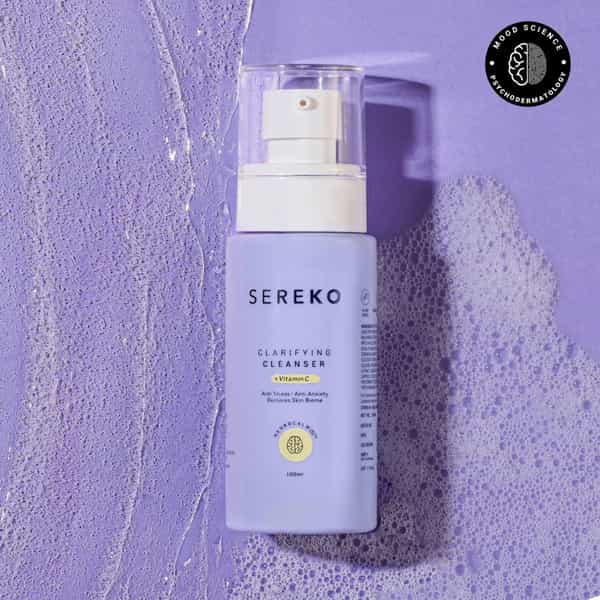 Sereko Vitamin C Glowing & Brightening For Acne | Dark Spots & Excess Oil Face Wash 100 Ml