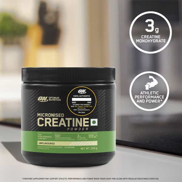 On India Micronized Creatine Powder 250G