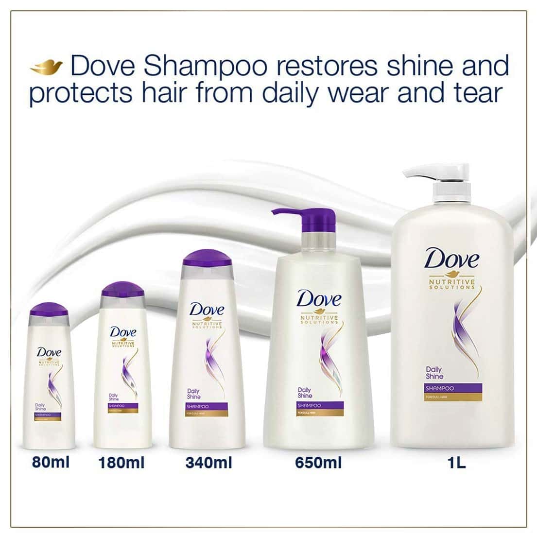 Buy DOVE DAILY SHINE SHAMPOO 340 ML Online & Get Upto 60 OFF at