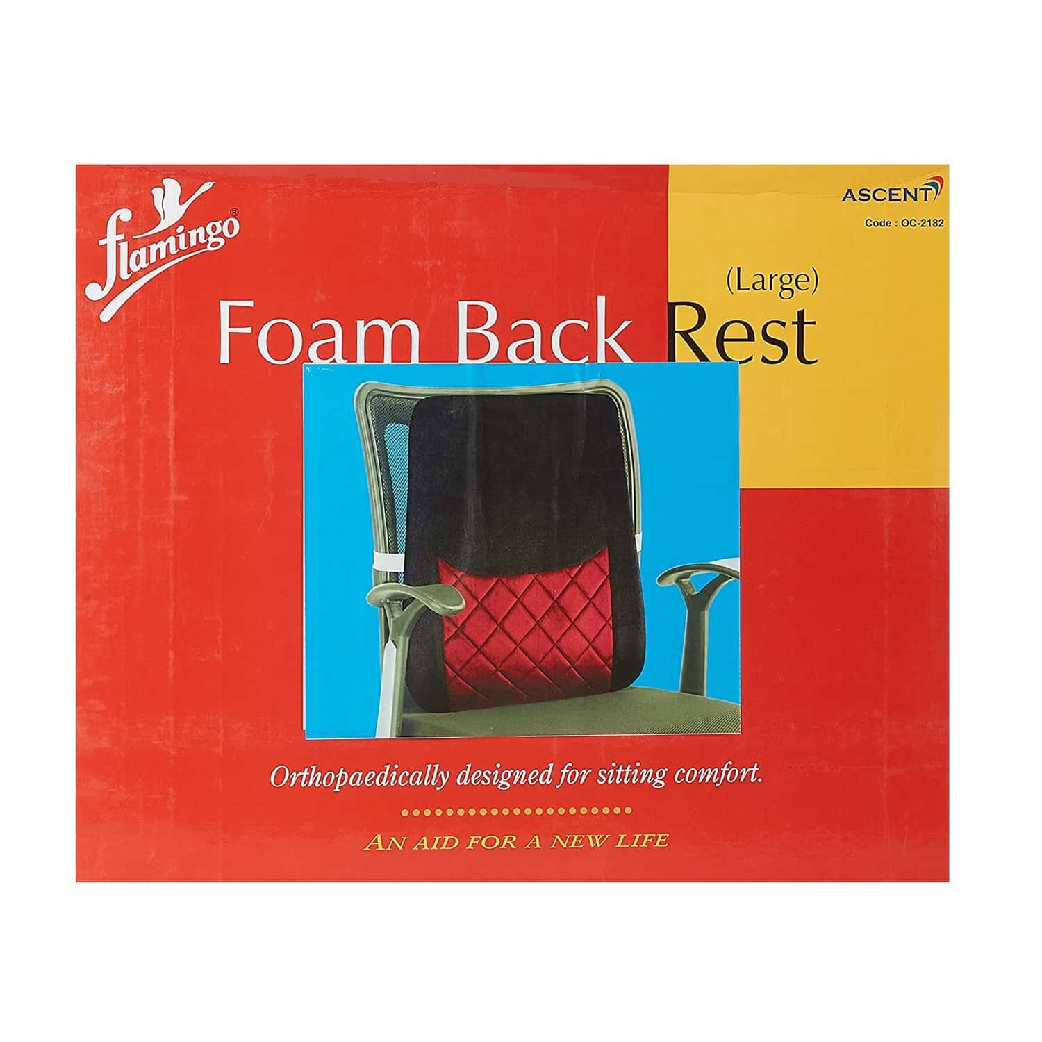Flamingo Foam Type Back Rest Size Large