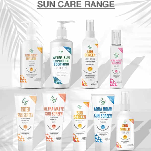 Cgg Cosmetics Ultra Matte Sunscreen Gel Spf 45 Broad Spectrum Pa+++ Protection - 50Gm