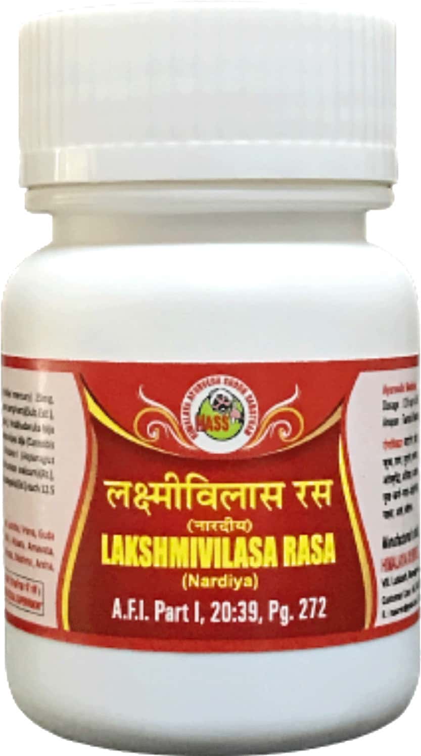 Hass Lakshmivilas Rasa (Nardiya) (160 Tab Of 250 Mg Each) For Fever Of Malaria Typhoid Neumonia