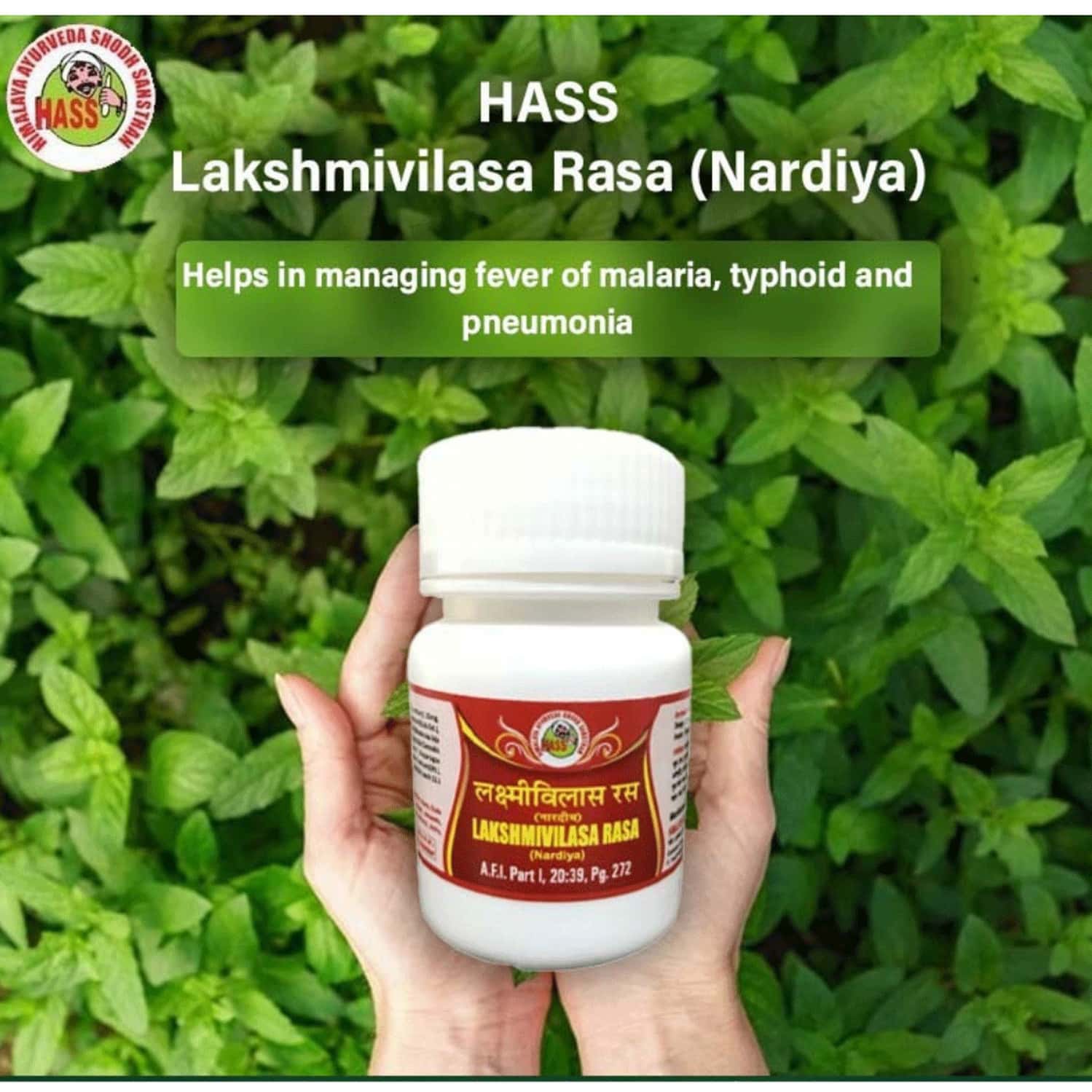 Buy HASS LAKSHMIVILAS RASA (NARDIYA) (160 TAB OF 250 MG EACH) FOR FEVER