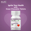 Inlife Coenzyme Q10 - 100 Mg (Ubiquinone) 30 Chewable Tablets