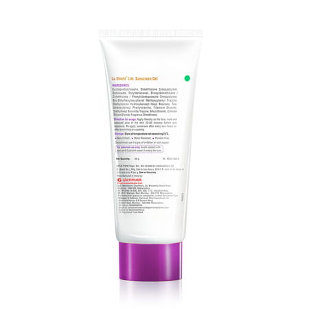 La Shield Lite Sunscreen Gel | Expert Tan Protect | Spf 50 + Pa +++ | 50 Gm
