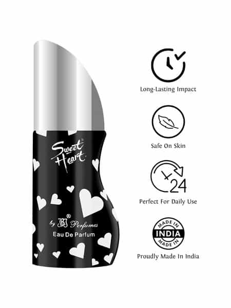 Sweet Heart Black Long Lasting Eau De Perfume 100Ml