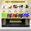 Mancode Luxury Methoal | Charcoal | Oudh | Sandalwood | Tea Tree Soap Gift Set 5 X 125Gm For Men