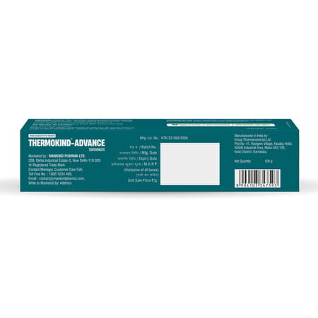 Thermokind Advance Toothpaste 100 Gm