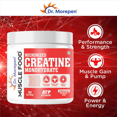 Dr. Morepen Creatine Monohydrate 250g