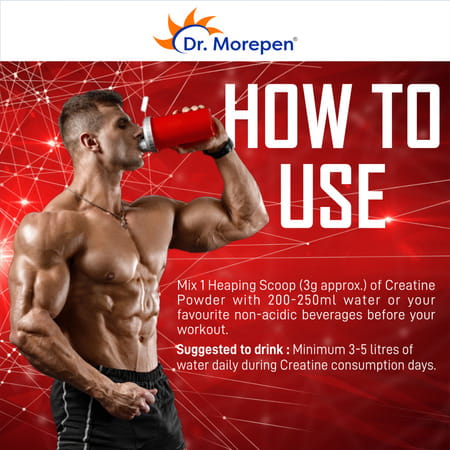 Dr. Morepen Creatine Monohydrate 250g