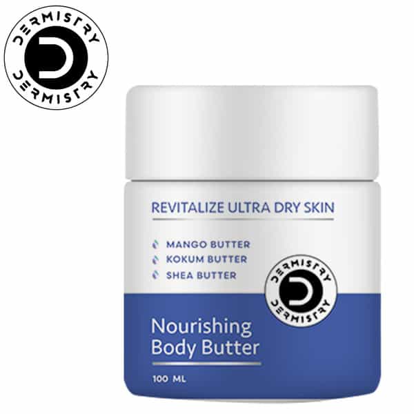 Dermistry Dry & Very Dry Body Butter Skin Hydrating Moisturizer With Shea Mango Kokum Butter Coffee