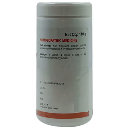 Baksons Homoeopathy Homoeopathic Formula P Tablet 200 No'S