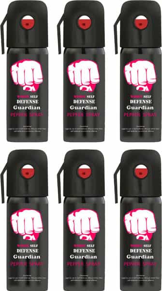 Guardian Self Defense Pepper Spray For Women Safety/Protection Pack Of 6