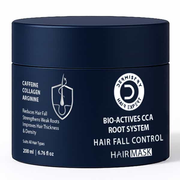 Dermistry Anti Hair Fall Control & Repair Mask With Collagen Arginine For Strengthening Roots 200Ml