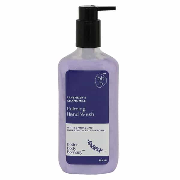 Bbb Better Body Bombay Lavender & Chamomile Calming Hand Wash| Moisturizing (300Ml)