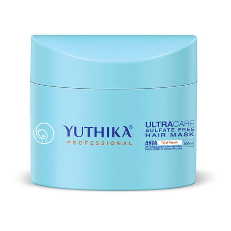Yuthika Ultracare Sulfate Free Hair Mask 500ml | Professional Repair Mask For Dull Dry Brittle Hair