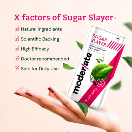 Moderate Sugar Slayer - Ayurvedic Sugar 30 Tablets