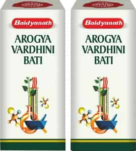 Baidyanath Nagpur Arogyavardhini Bati Bottle Of 80 Tablets