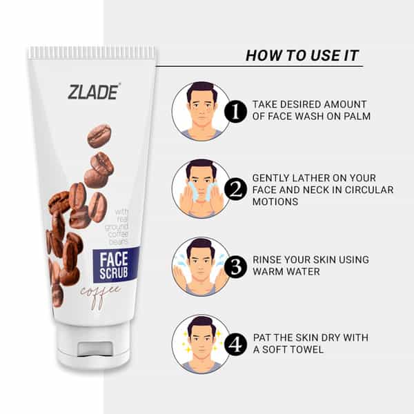 Zlade Essentials Coffee Scrub 100 Gm