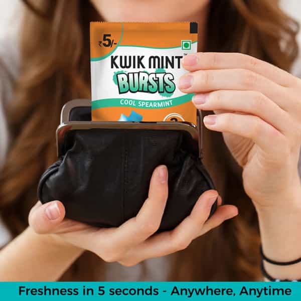 Kwik Mint Bursts Mouth Freshener - Pack Of 5