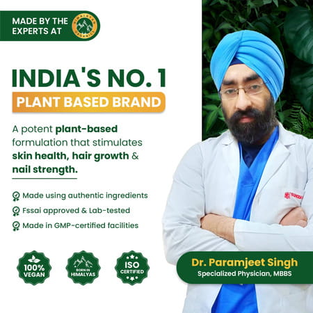 Vlado'S Himalayan Organics Vegan Collagen 2000mg - 100 Veg Tablets