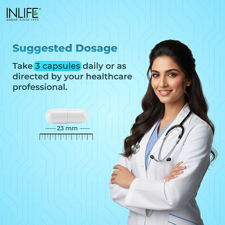 Inlife Magnesium L Threonate Supplement 2083 Mg Vitamin B12 |Cognitive Health | Sleep Support - 30 N