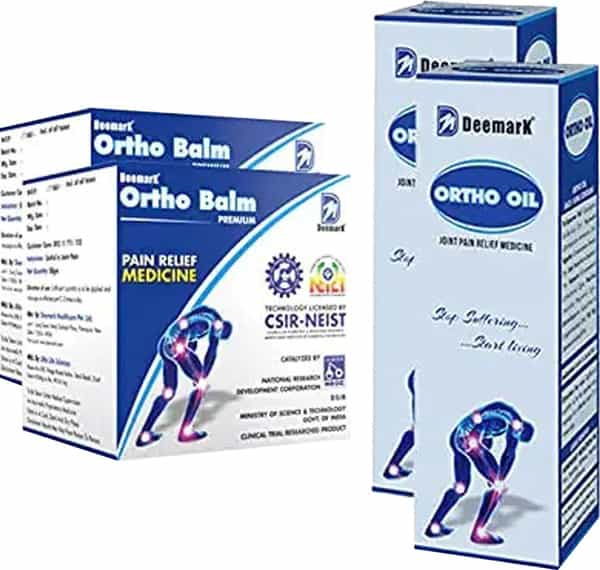 Deemark Ortho Balm 600 Gm And Ortho 90 Tablet Combo Kit