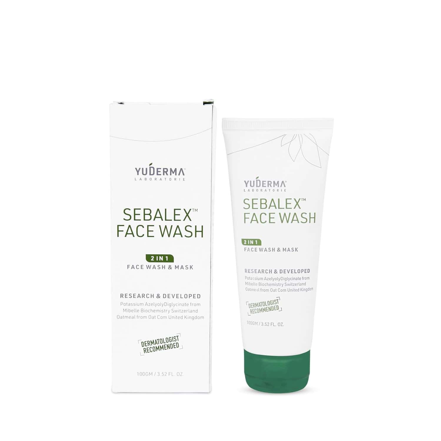 Yuderma Sebalex Medi-acne Face Wash & Mask | 100 Gm