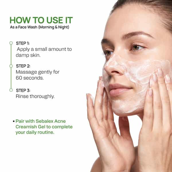 Yuderma Sebalex Medi-Acne Face Wash & Mask | 100 Gm