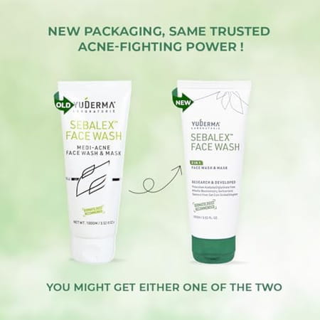 Yuderma Sebalex Medi-Acne Face Wash & Mask | 100 Gm