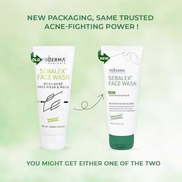 Yuderma Sebalex Medi-Acne Face Wash & Mask | 100 Gm