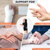 Vissco Boxer'S Support Brace | Detachable Splints For Finger Fracture | Trigger Finger - Black