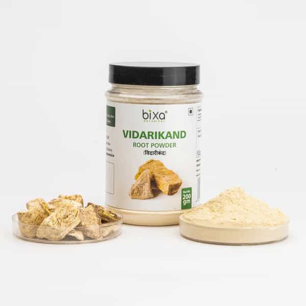 Bixa Botanical Vidarikand Powder-Promotes Muscle Mass | Strength & Weight Gain(200G)