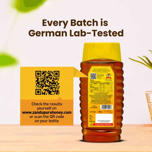 Zandu Pure Honey Squ-Easy (Buy 1 Get 1 Free) - 800 Gm