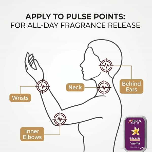 Arka Pure Life Premium Vanilla Solid Perfume - 12G