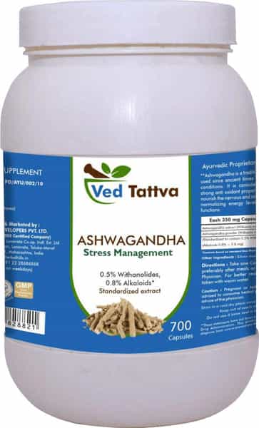 Ved Tattva Ashwagandha 700 Capsules (Pack Of 2)