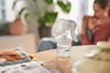 Philips Avent Comfort Manual Breast Pump Soft Petal Shape Massage Cushions Scf330/20
