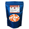 Patco Pharmaceuticals - Size 1 Orange/White Empty Gelatin Pill Capsule |Diy Powder Filling.