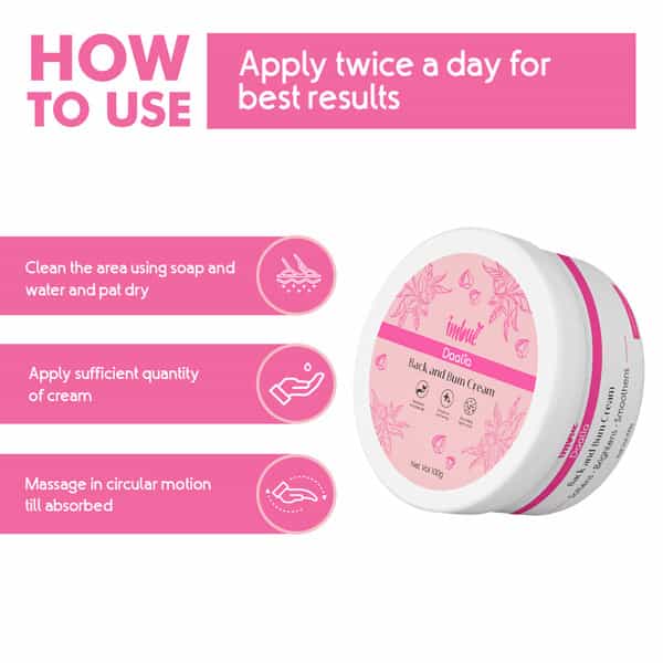 Imbue Daalia Back & Bum Cream 100Gm