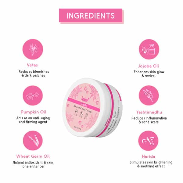 Imbue Daalia Back & Bum Cream 100Gm