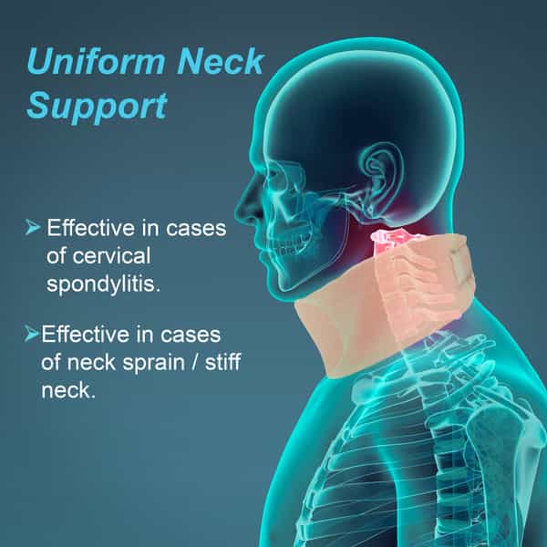 Tynor B 07 Cervical Collar Soft Belt Size Small