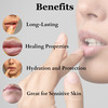 Dermistry Plumping Gloss Spf10 Strawberry & Cocoa Butter Lip Balm Dry Dark Chapped Pigmented Lips