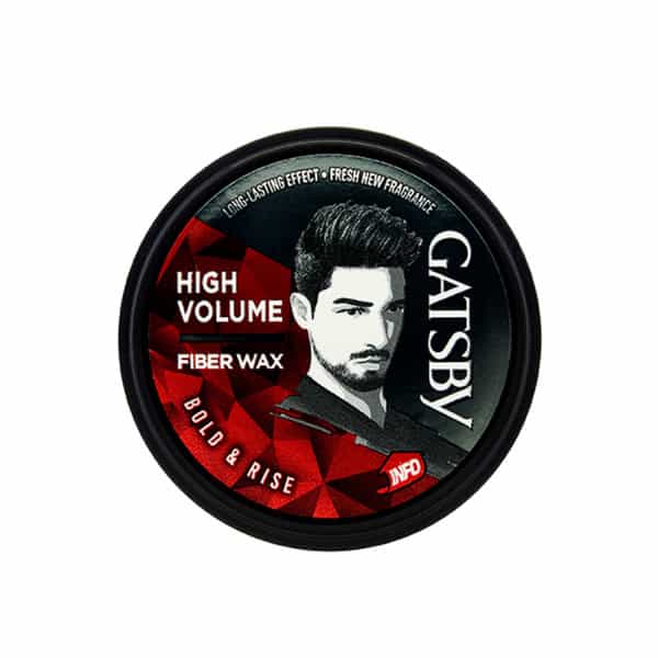 Gatsby Hair Styling Fiber Wax Bold & Rise 25Gm