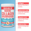 Nutrabud Marine Collagen Powder | No Added Sugar | Orange Flavor | 200g