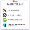 Petvit Multivitamin With 18 Ingredients For Dogs & Cats For All Age Group- 60 Chewable Tablets
