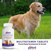 Petvit Multivitamin With 18 Ingredients For Dogs & Cats For All Age Group- 60 Chewable Tablets