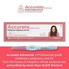Accurate Advanced (Pack Of 3) | One Step Midstream Urine Hcg Pregnancy Test Kit Device