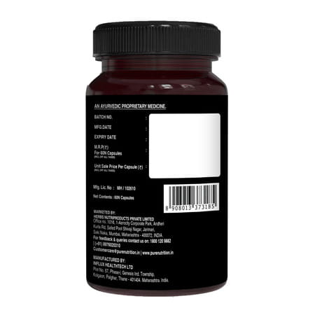 Pure Nutrition Menizin | Vitality Supplement For Women | For Improved Libido | 60 Veg Capsules