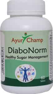 Ayur Champ Diabo Norm | Healthy Sugar Management | Herbal Supplement | 60 Tablets