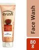 Lever Ayush Natural Fairness Saffron Face Wash-80 G